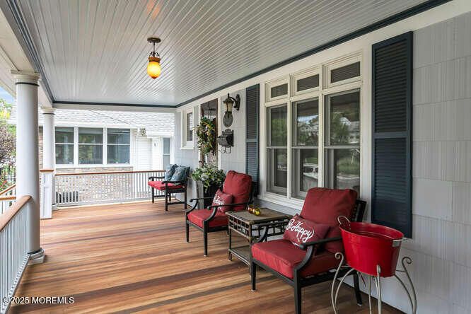 Exterior, Pendant Lights, Wood Texture Flooring
