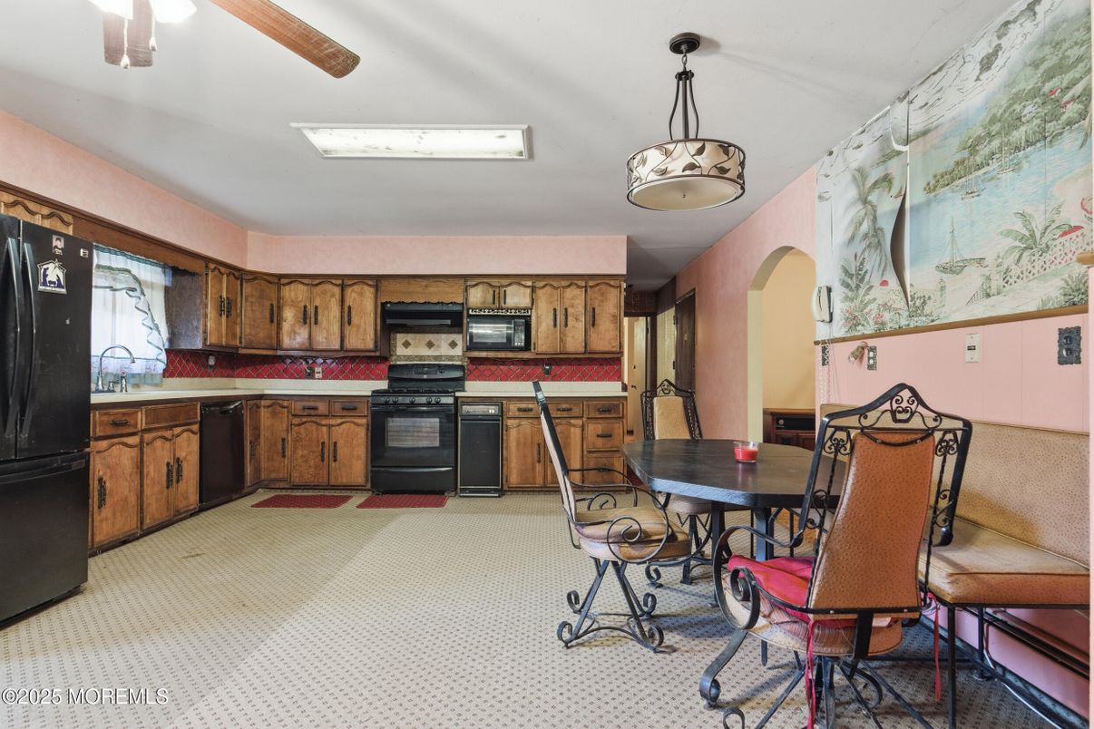 Dining room, Interior, Kitchen