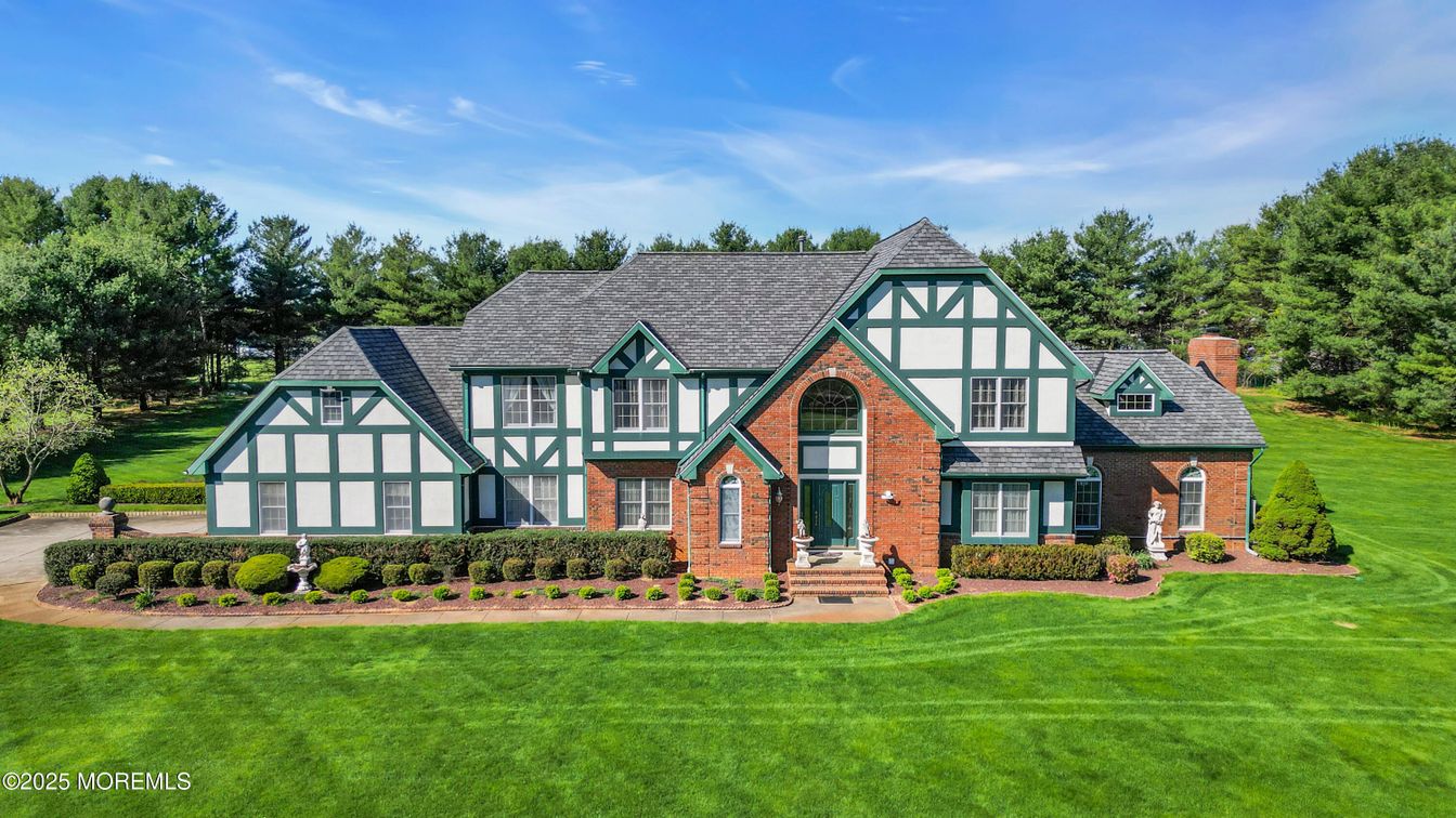 Backyard, Exterior, Facade, Brick Facade, Tudor Revival