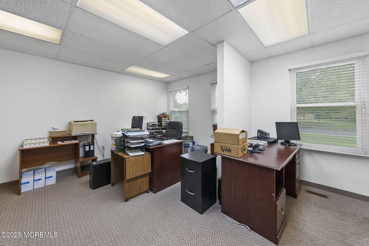 Home Office, Interior, Recessed Lighting