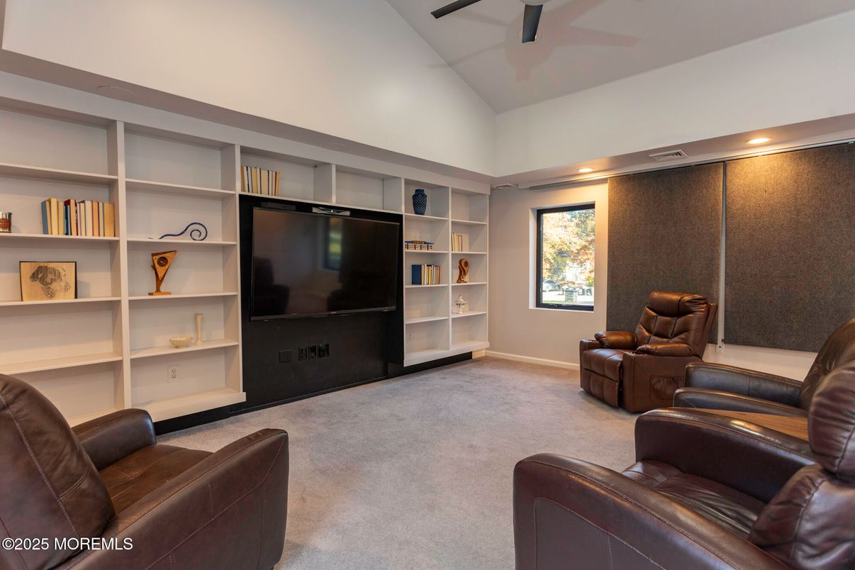 Home Theatre Room, Interior, Living room, Recessed Lighting