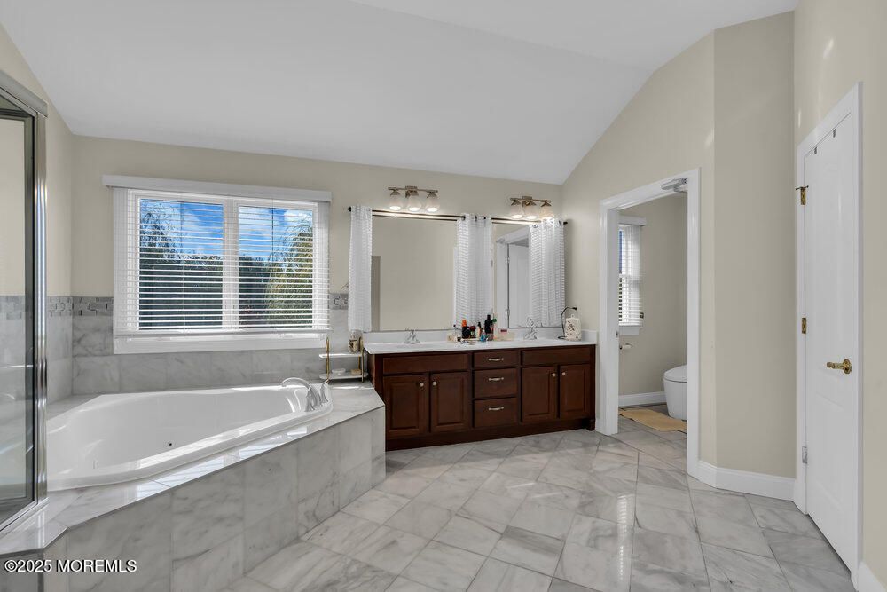 Bathroom, Dual Sink Vanities, Interior, Marble