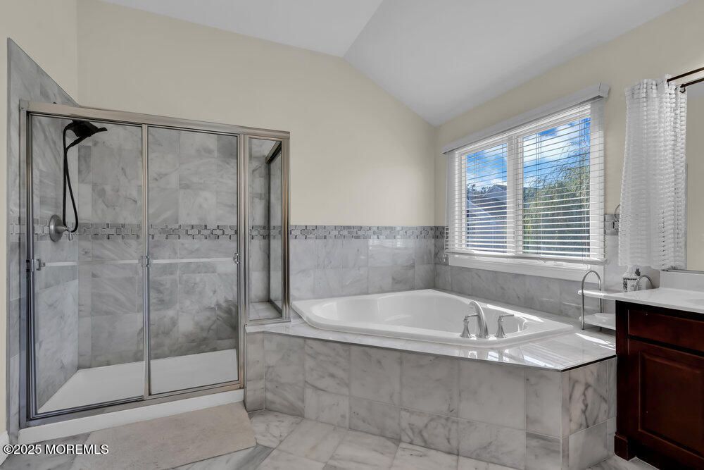 Bathroom, Glass Shower, Interior, Marble, Marble Walls