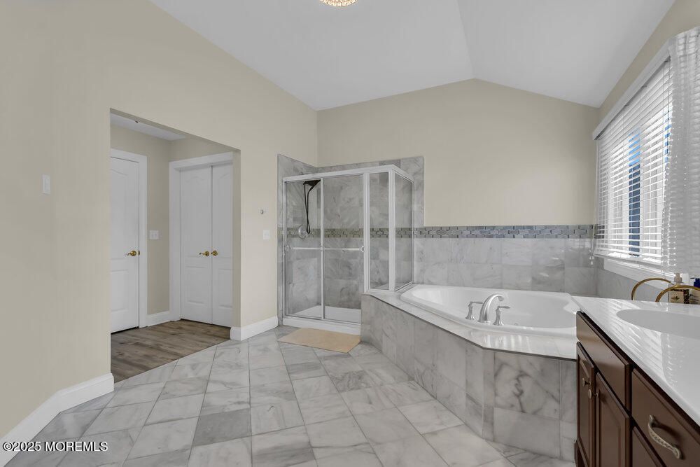 Bathroom, Glass Shower, Interior, Marble