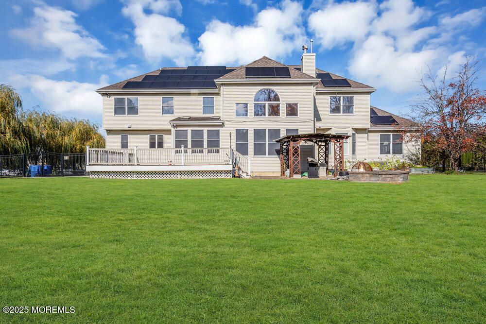 Backyard, Exterior, Facade, Solar Panels, Queen Anne Victorian