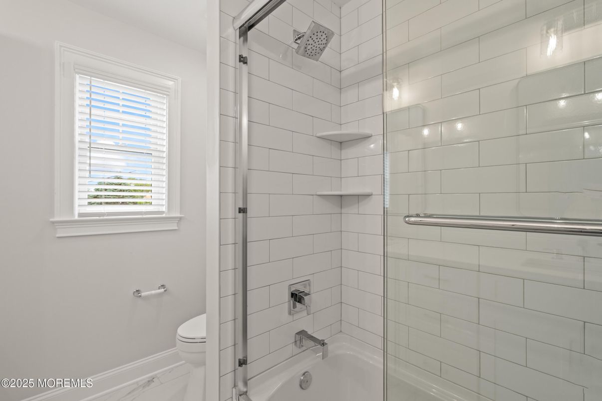 Bathroom, Glass Shower, Interior, Marble