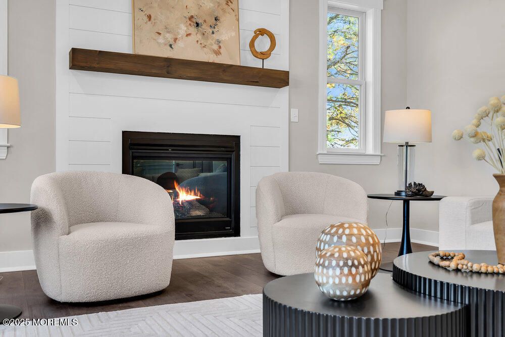Fireplace, Interior, Wood Texture Flooring