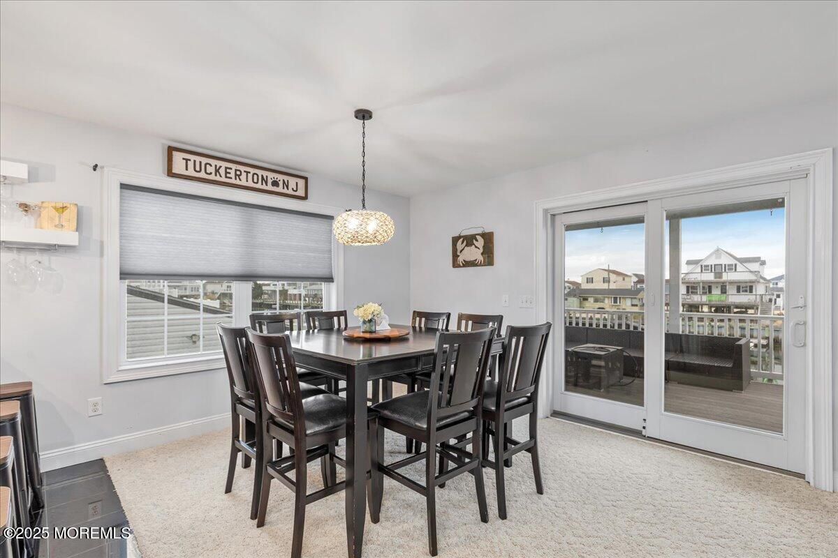 Dining room, Interior, Pendant Lights