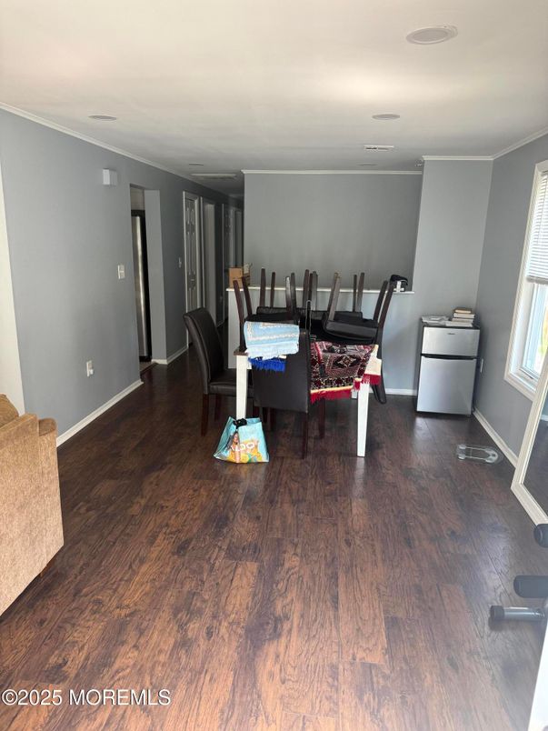 Dining room, Interior, Wood Texture Flooring