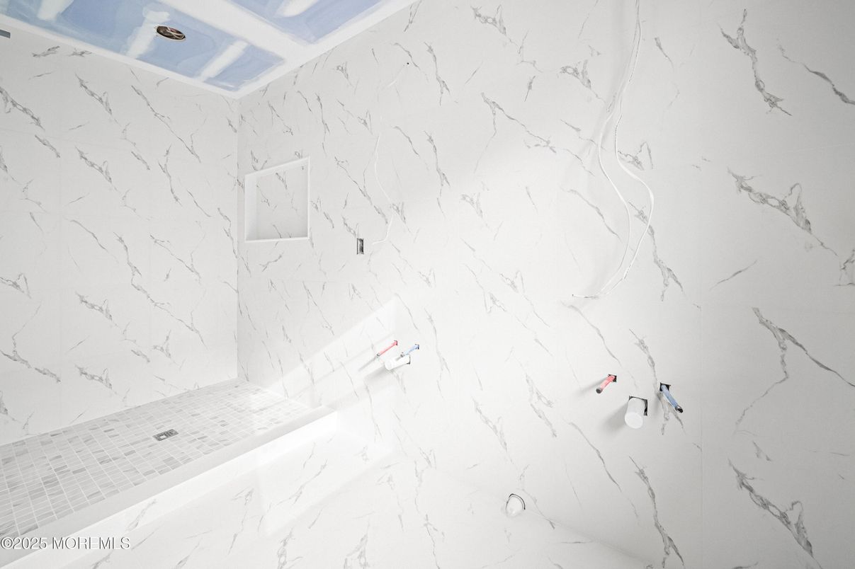 Bathroom, Interior, Marble Walls