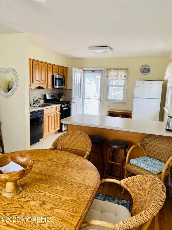 Dining room, Interior, Kitchen, Wood Texture Flooring