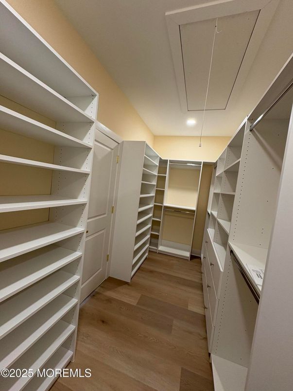 Interior, Recessed Lighting, Walk-in Closets, Wood Texture Flooring
