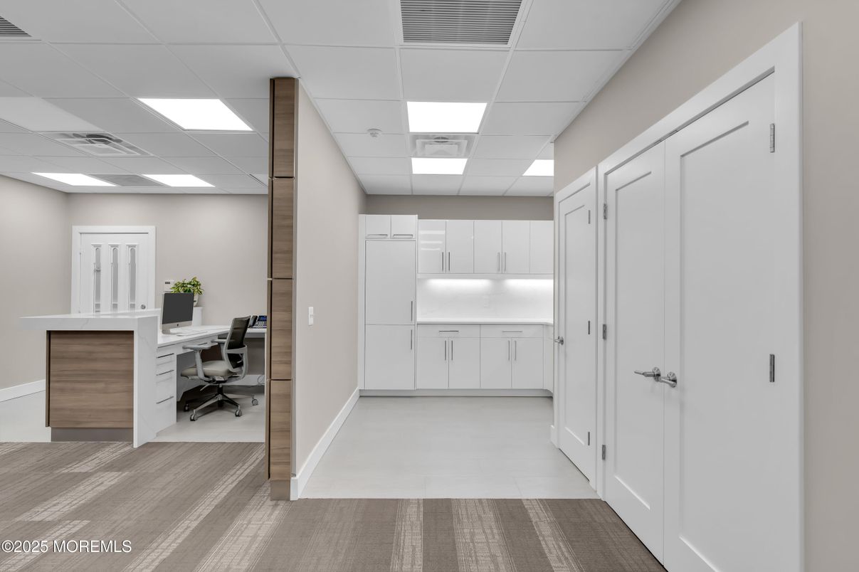 Home Office, Interior, Recessed Lighting