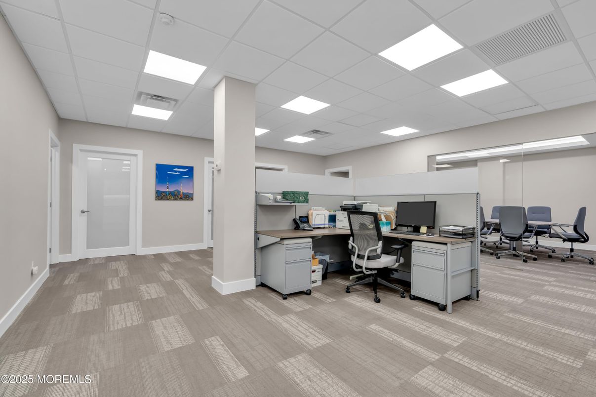 Home Office, Interior, Recessed Lighting