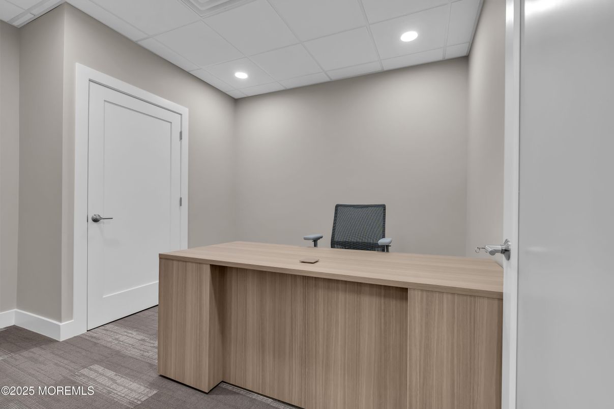 Home Office, Interior, Recessed Lighting