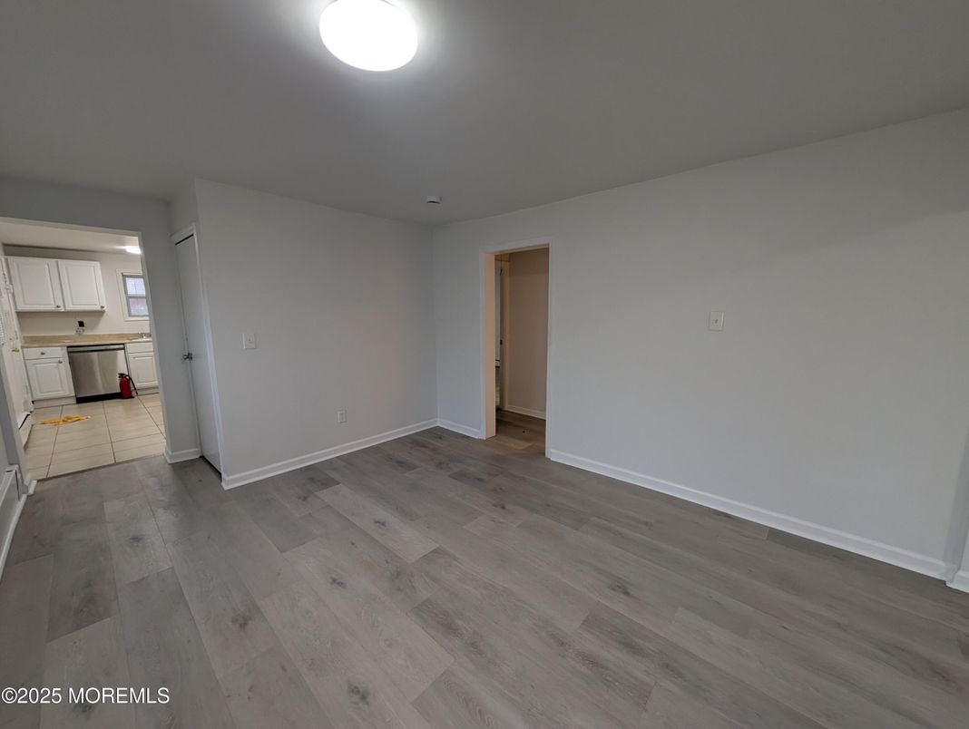 Empty room, Interior, Kitchen, Wood Texture Flooring