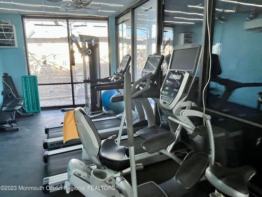 Fitness Equipment, Gym, Interior