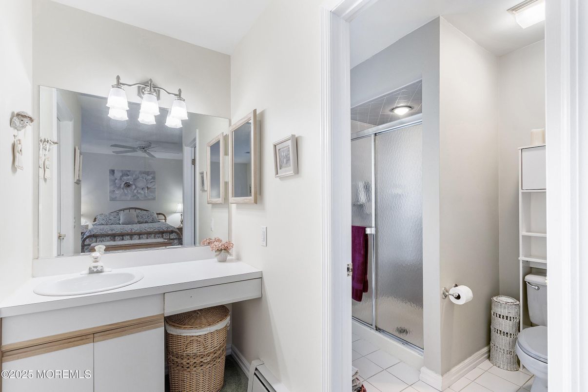 Bathroom, Bedroom, Glass Shower, Interior