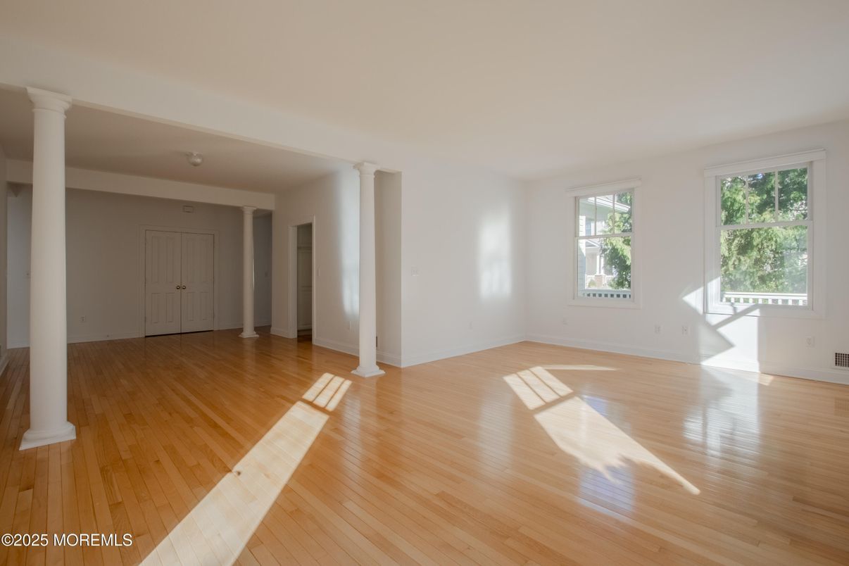 Empty room, Interior, Wood Texture Flooring