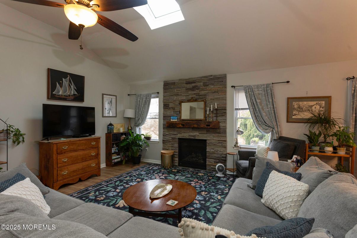 Fireplace, Interior, Living room, Stone Walls