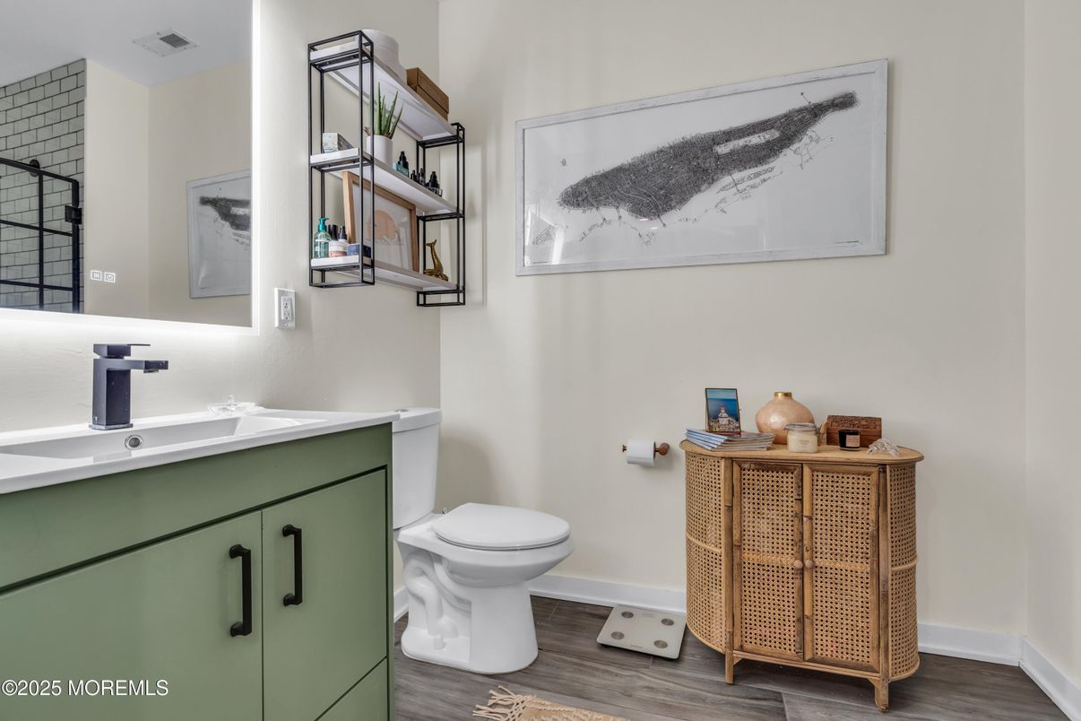 Bathroom, Interior, Wood Texture Flooring