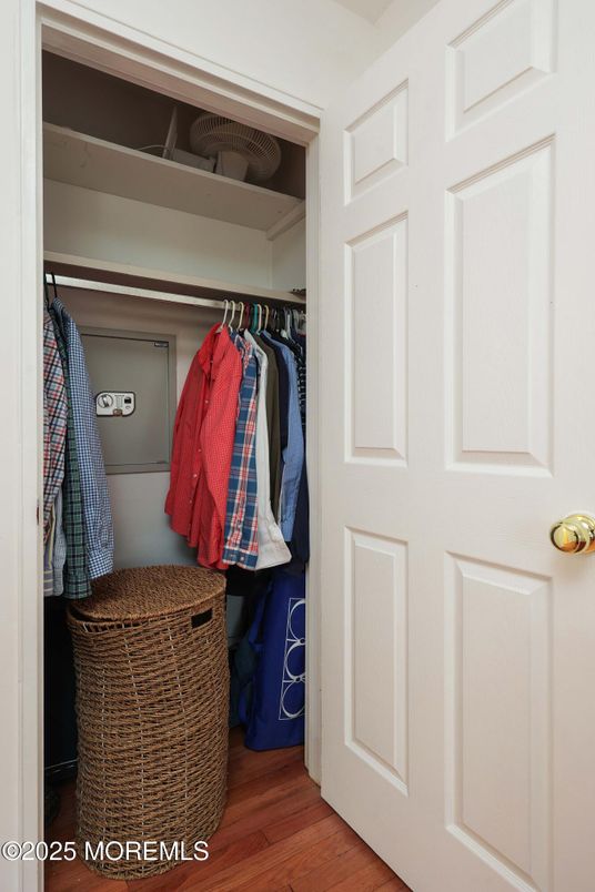 Interior, Walk-in Closets, Wood Texture Flooring