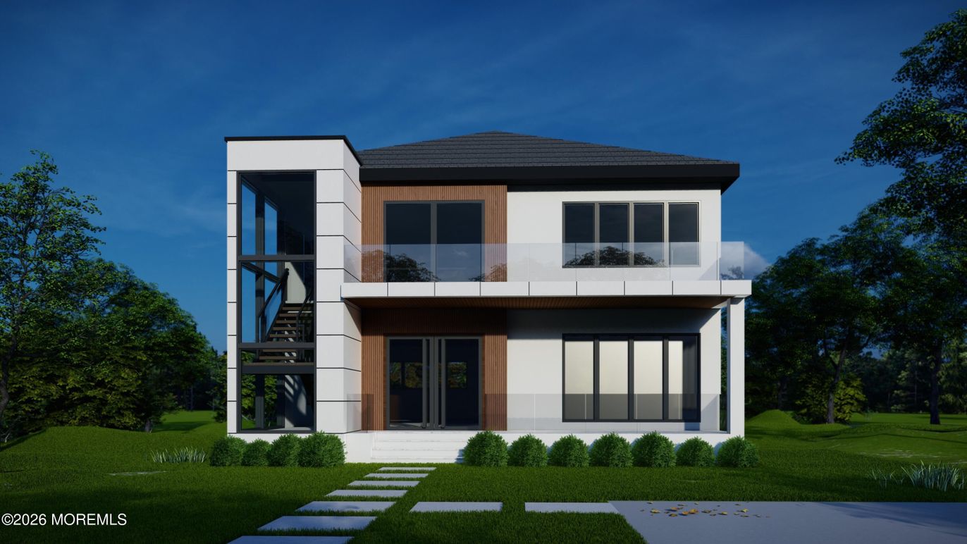 Backyard, Exterior, Facade, Modern