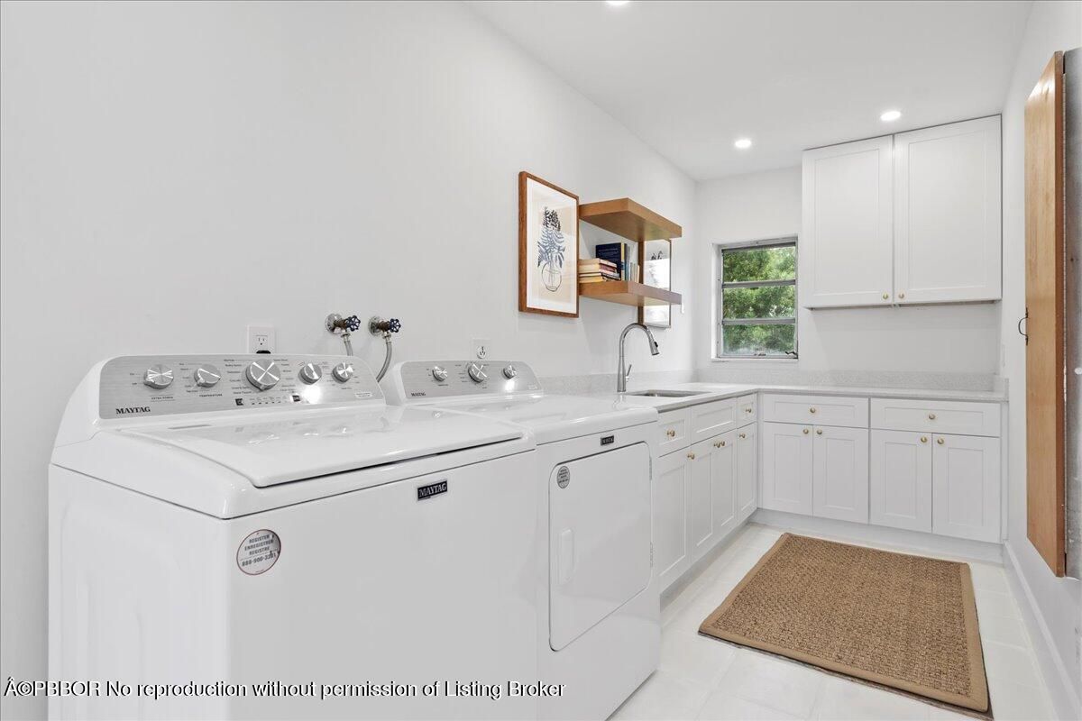 Interior, Recessed Lighting, Washer