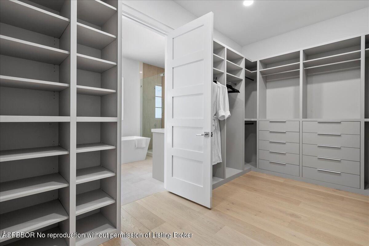 Interior, Recessed Lighting, Walk-in Closets, Wood Texture Flooring