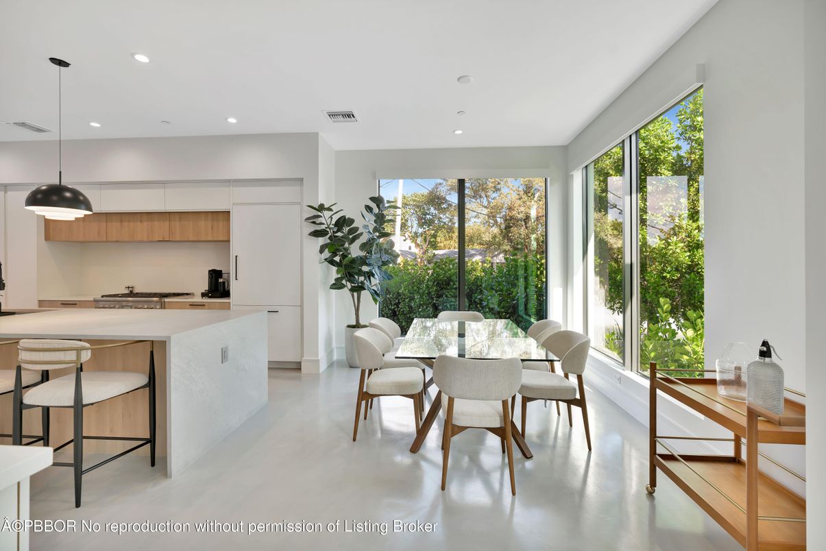Dining room, Interior, Kitchen, Pendant Lights, Recessed Lighting