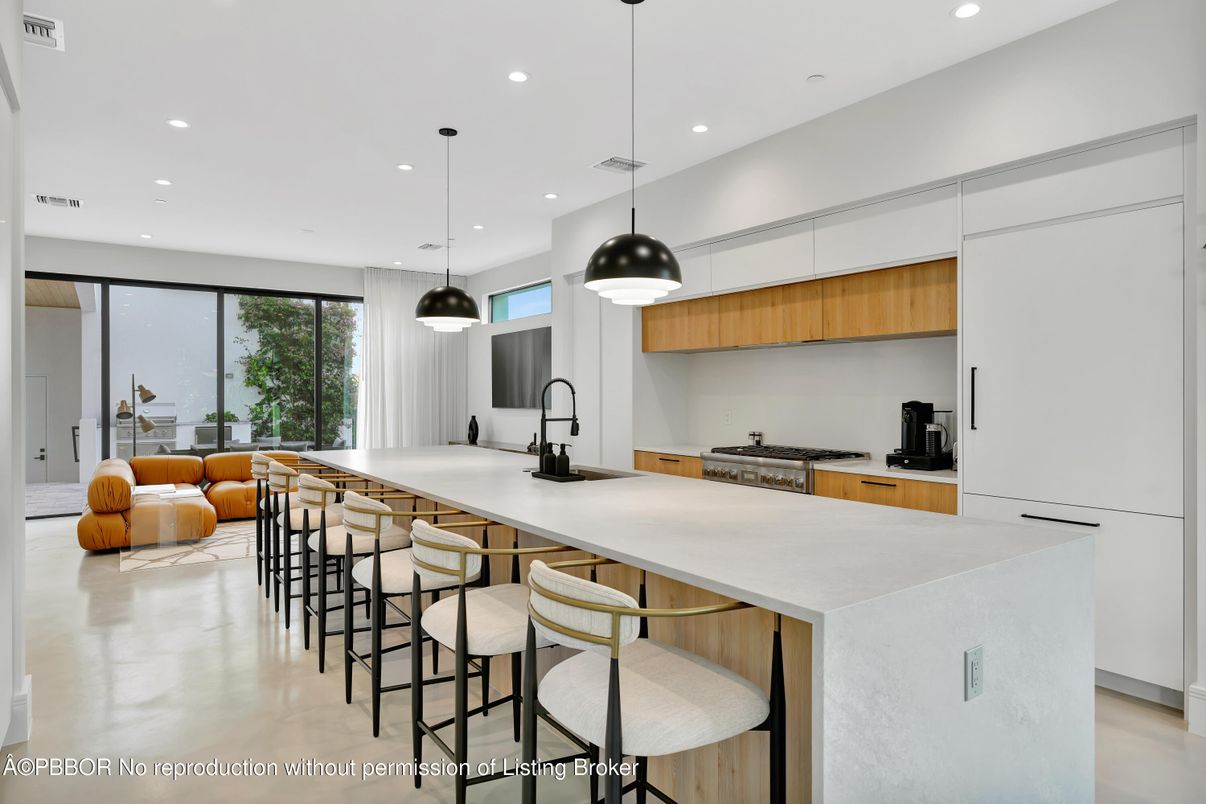 Interior, Kitchen, Pendant Lights, Recessed Lighting