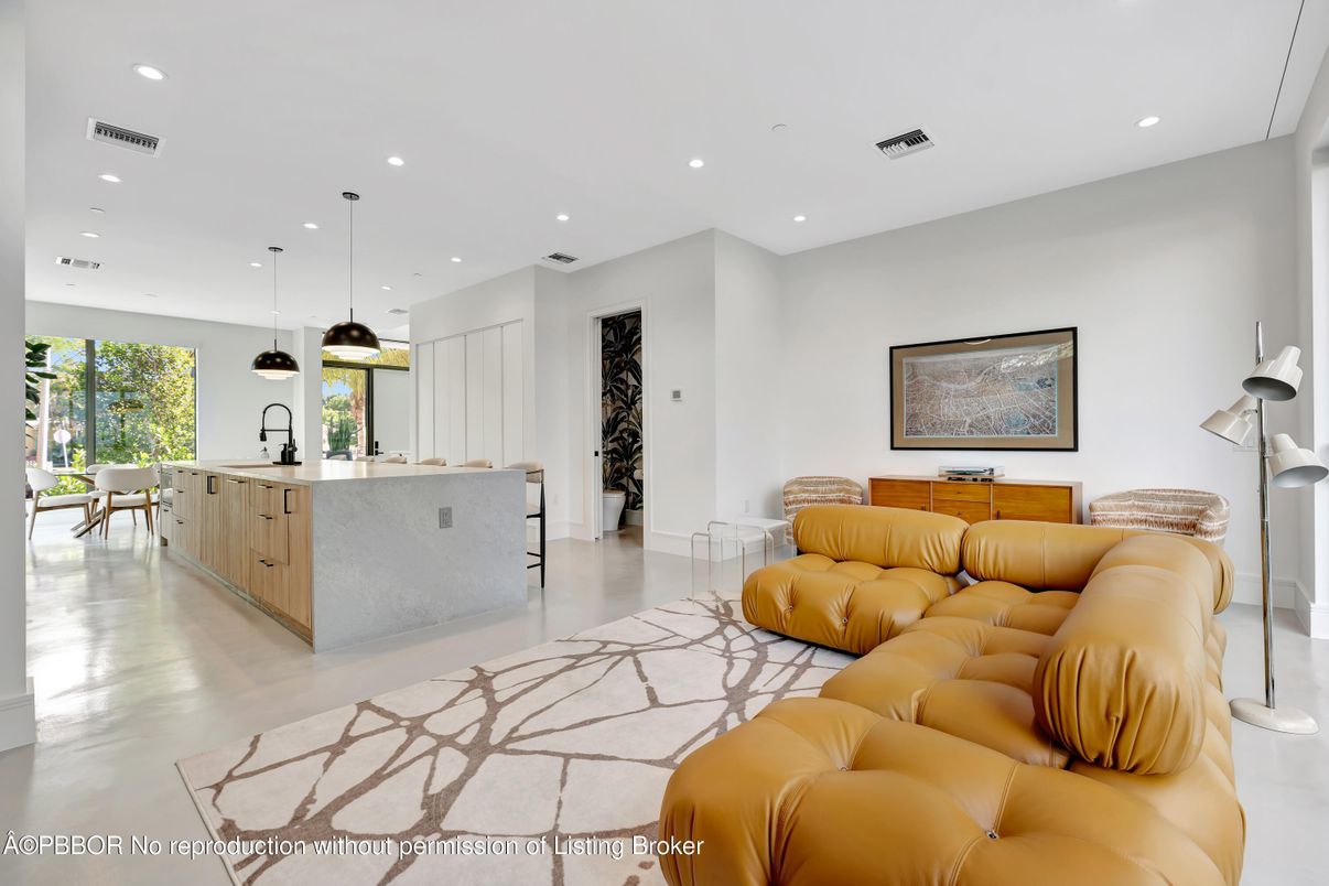 Interior, Kitchen, Living room, Pendant Lights, Recessed Lighting