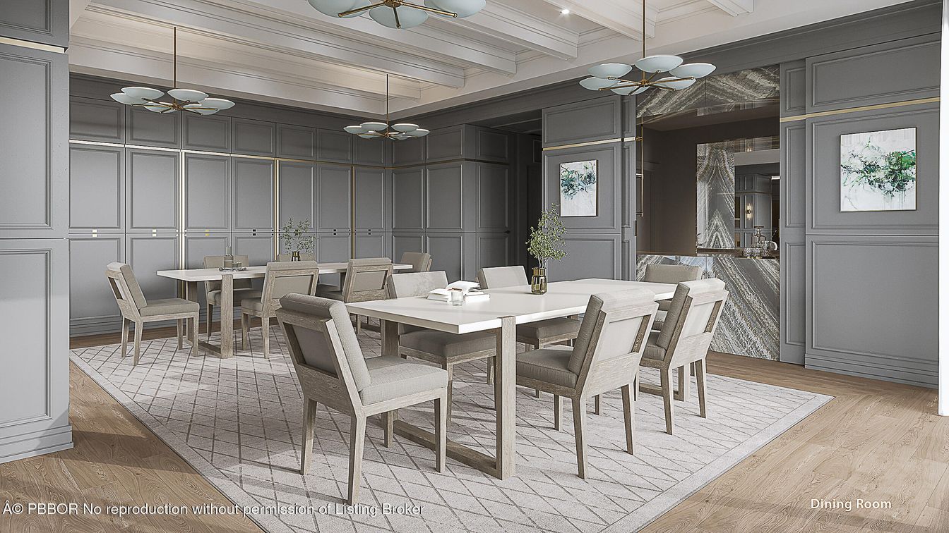 Dining room, Interior, Pendant Lights