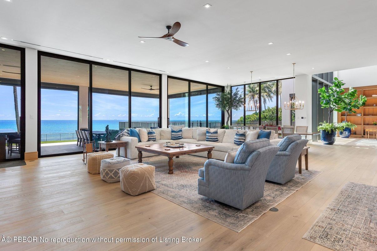 Interior, Living room, Recessed Lighting, Water, Wood Texture Flooring