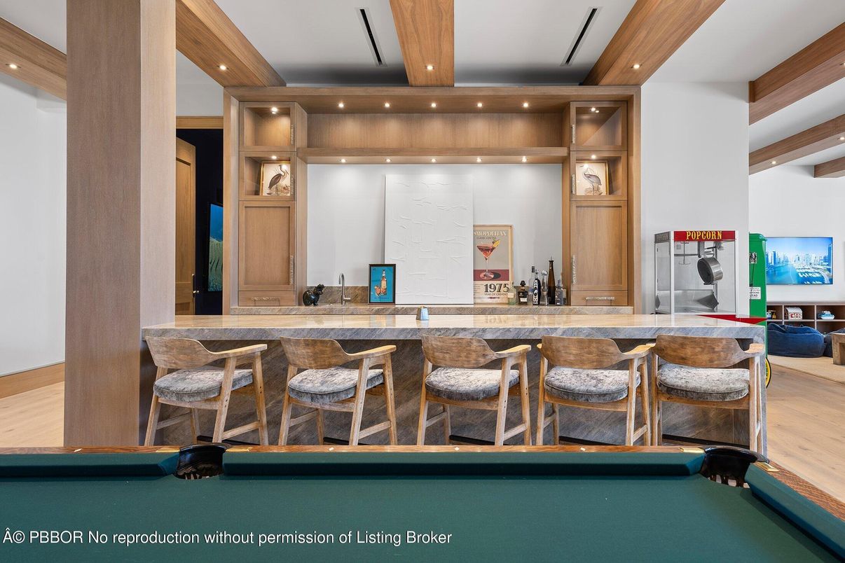 Interior, Recessed Lighting, Wooden Beams, Wood Texture Flooring