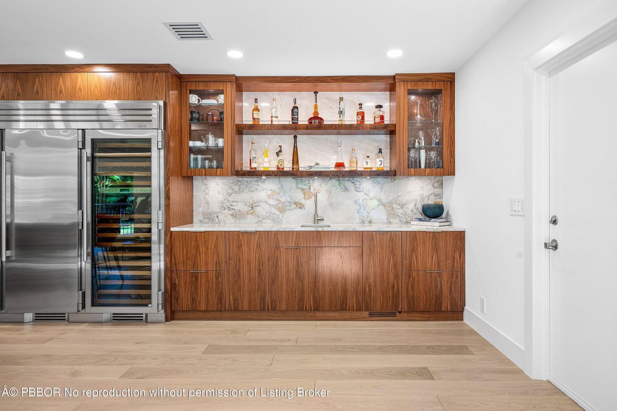 Interior, Recessed Lighting, Stainless Steel Appliances, Wood Texture Flooring