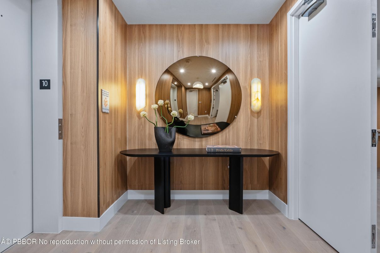 Interior, Recessed Lighting, Wood Texture Flooring, Wooden Walls