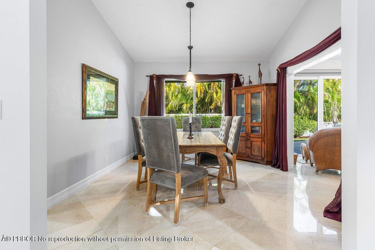 Dining room, Interior, Pendant Lights