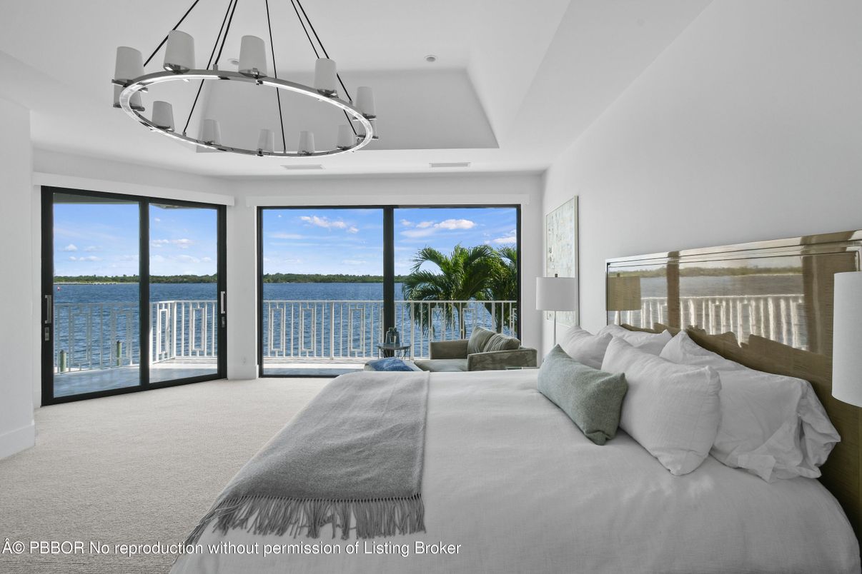 Bedroom, Chandelier, Interior, Water