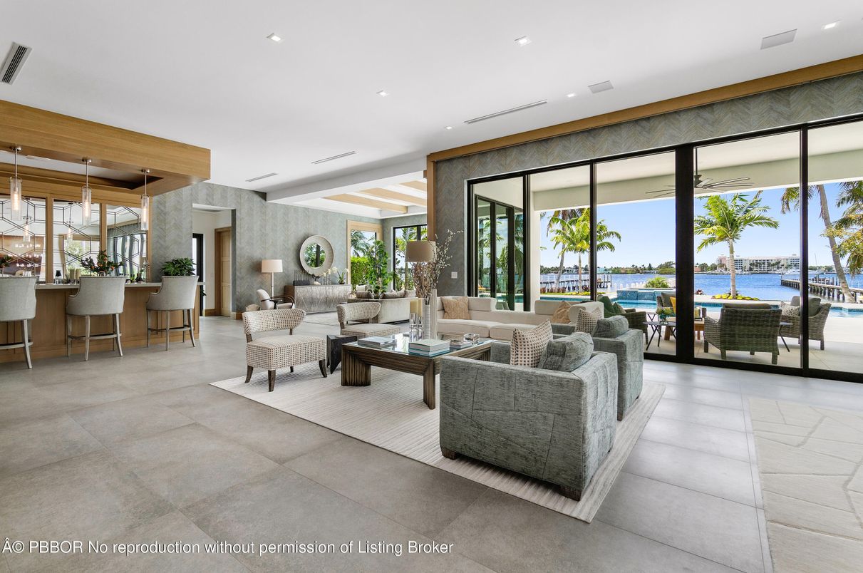 Interior, Living room, Pendant Lights, Recessed Lighting, Water