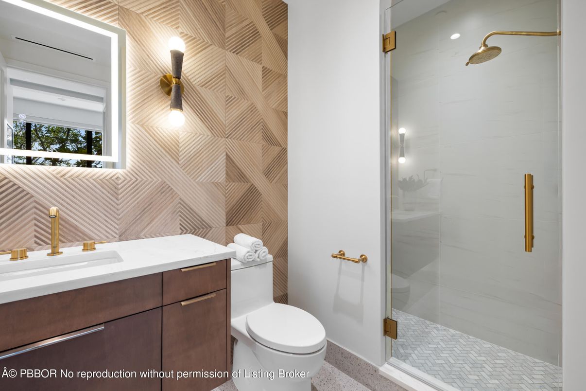 Bathroom, Glass Shower, Interior