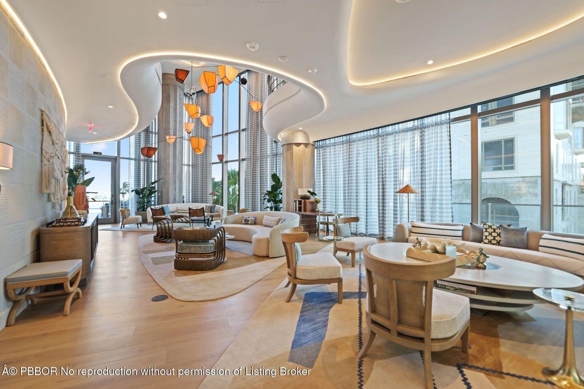 Dining room, Interior, Living room, Recessed Lighting, Wood Texture Flooring