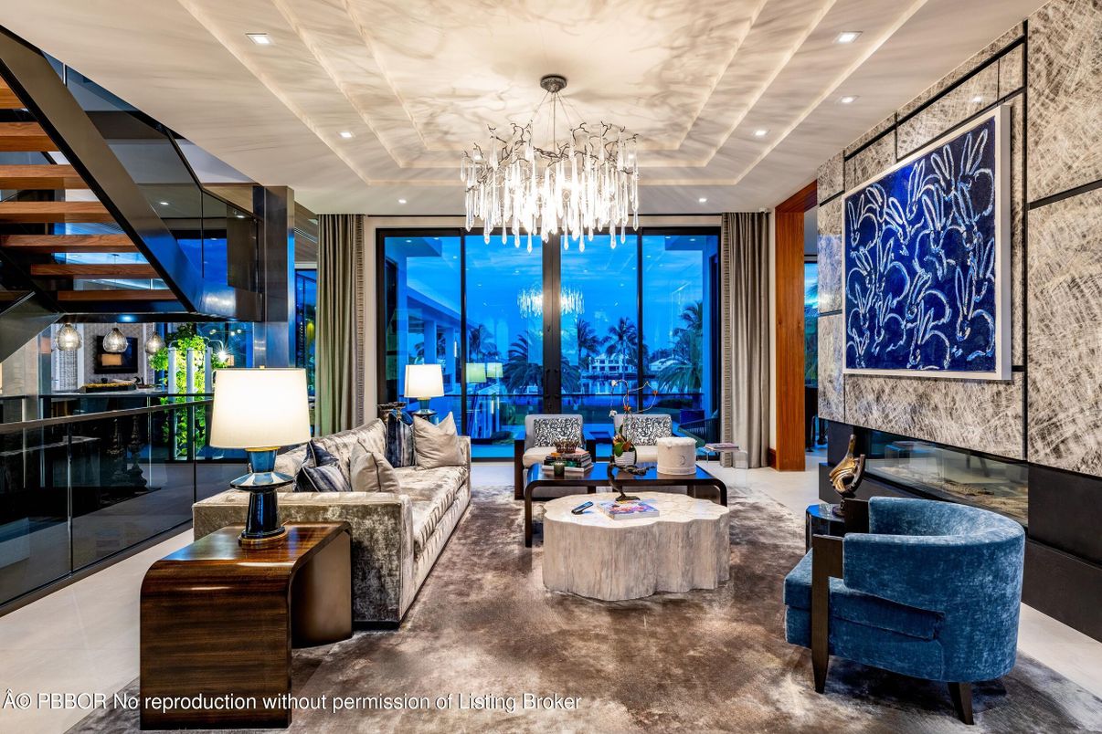 Chandelier, Interior, Living room, Recessed Lighting