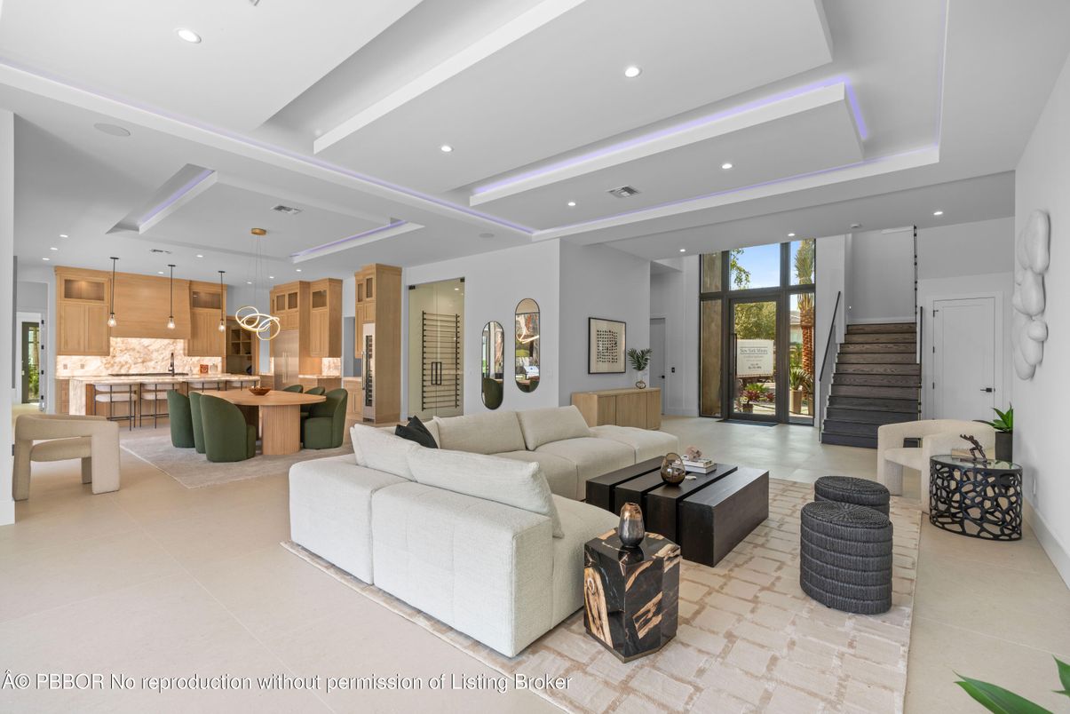 Interior, Kitchen, Living room, Pendant Lights, Recessed Lighting