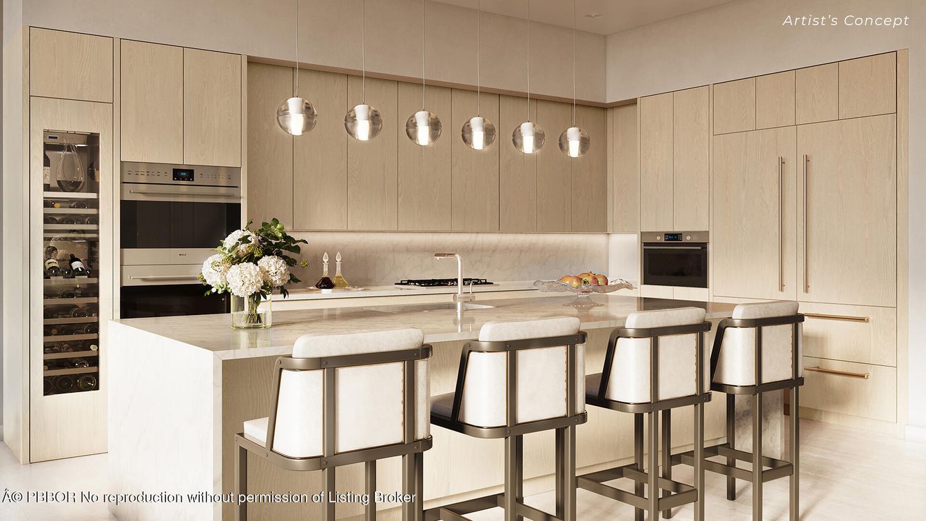 Interior, Kitchen, Pendant Lights, Stainless Steel Appliances