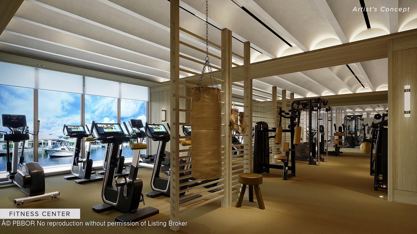 Fitness Equipment, Gym, Interior