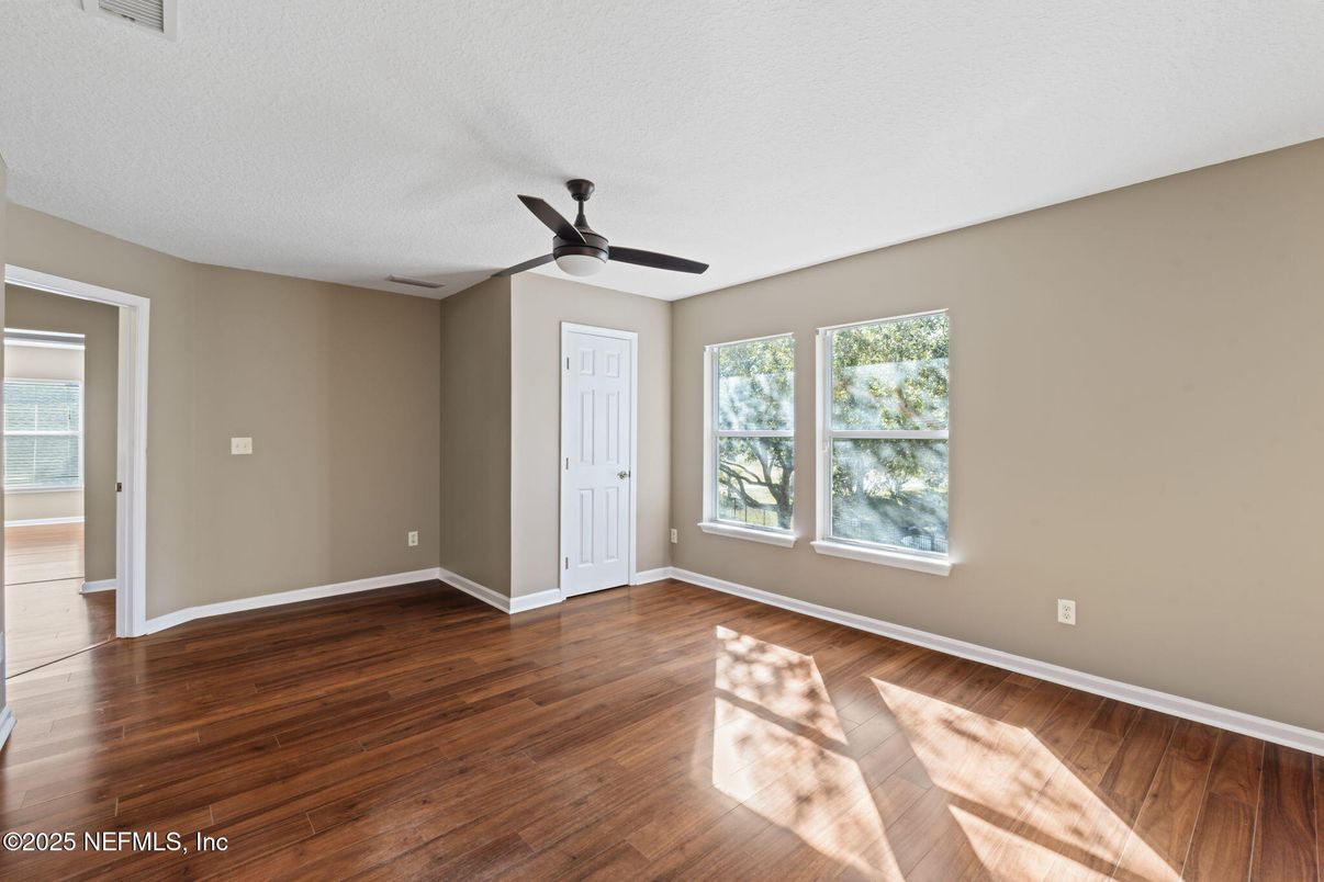 Empty room, Interior, Wood Texture Flooring