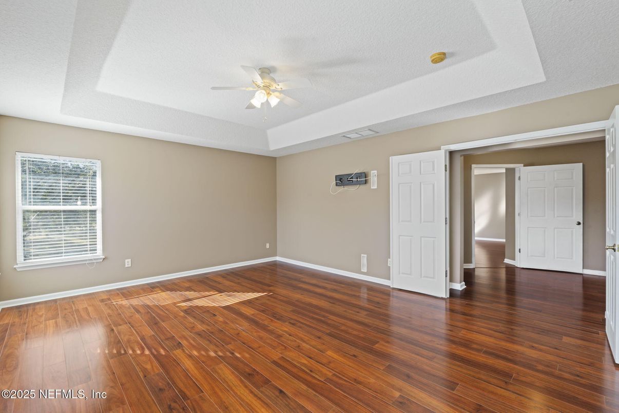 Empty room, Interior, Wood Texture Flooring