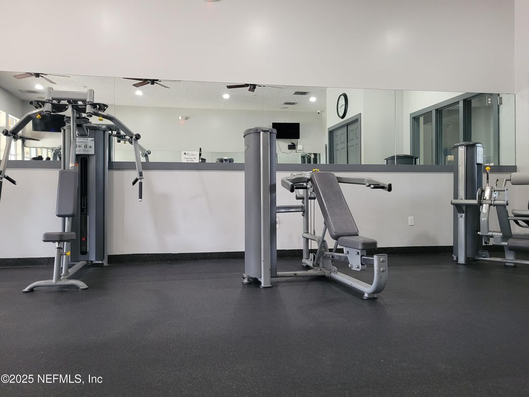 Fitness Equipment, Gym, Interior