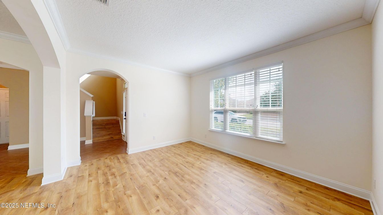 Empty room, Interior, Wood Texture Flooring